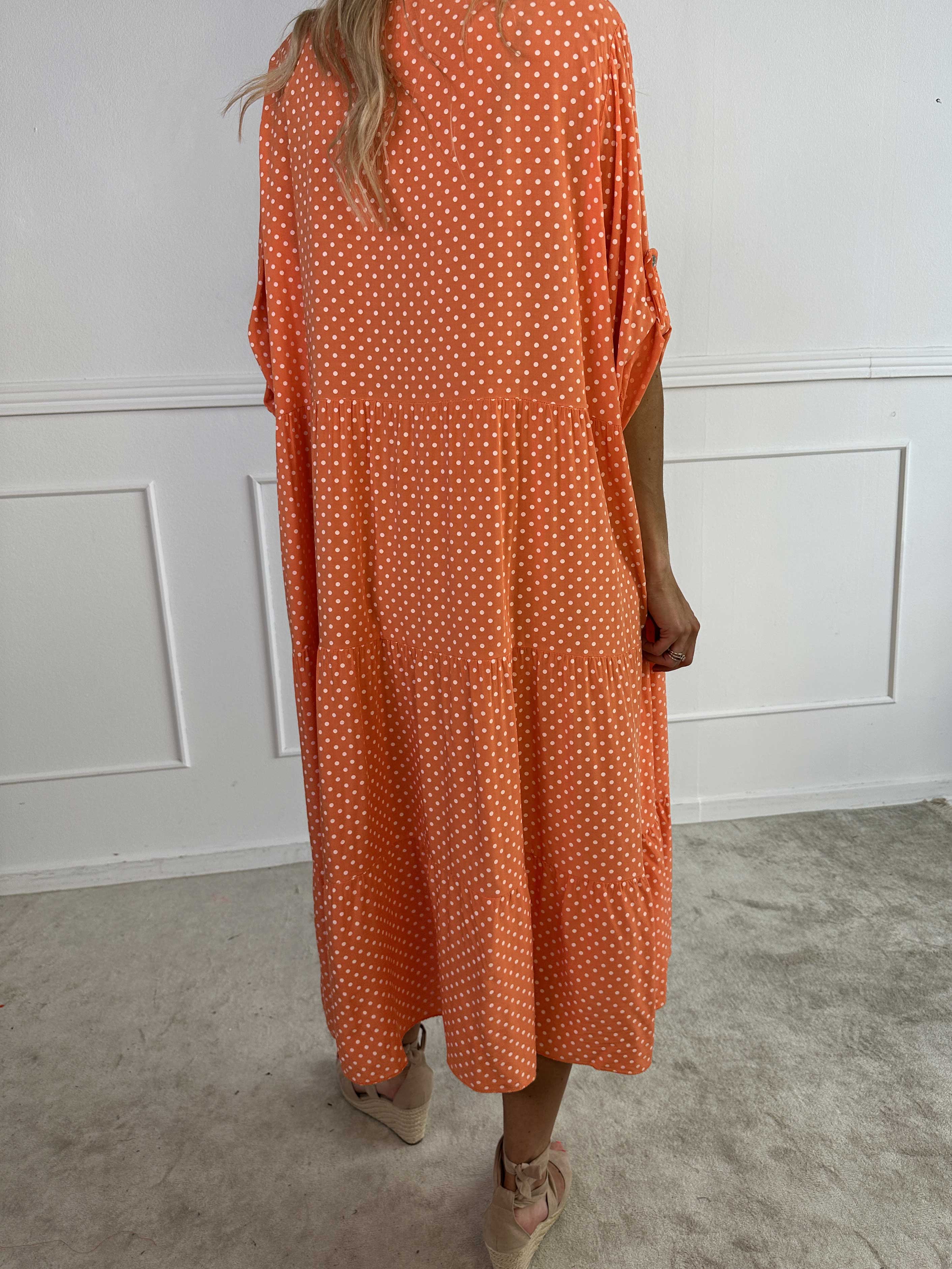 Dotti - Kjole med lag på lag look i viskose